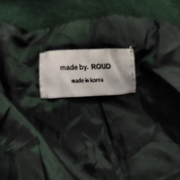 Dark green Overcoat - Picture 12 of 12